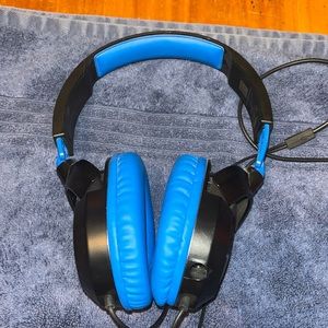 Turtle Beach - RECON 50P Wired Stereo Gaming Headset - Black/Blue